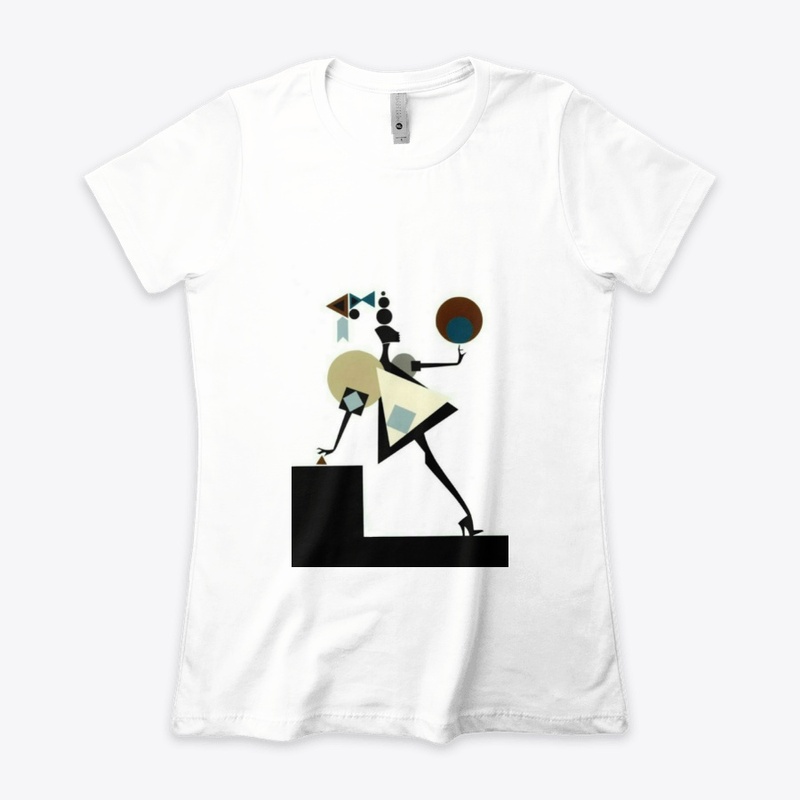 Geometrical craved model illustration 2