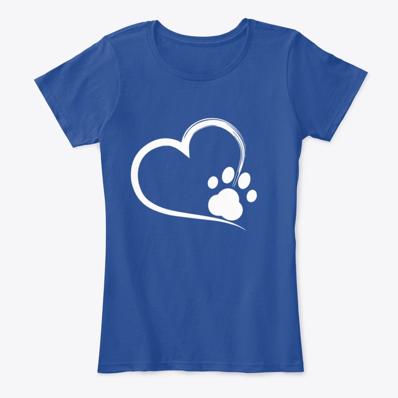 Dog Paw And Heart T-Shirt