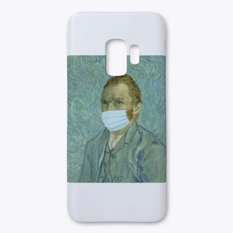 Van Gogh Self-Portrait with Mask