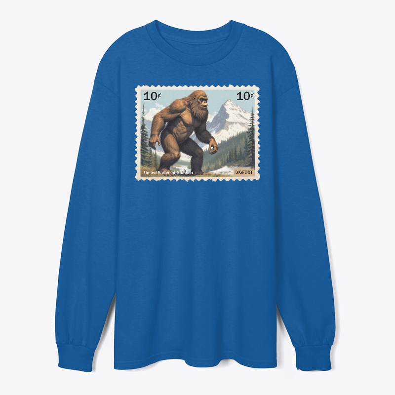 BigFoot Postage Stamp