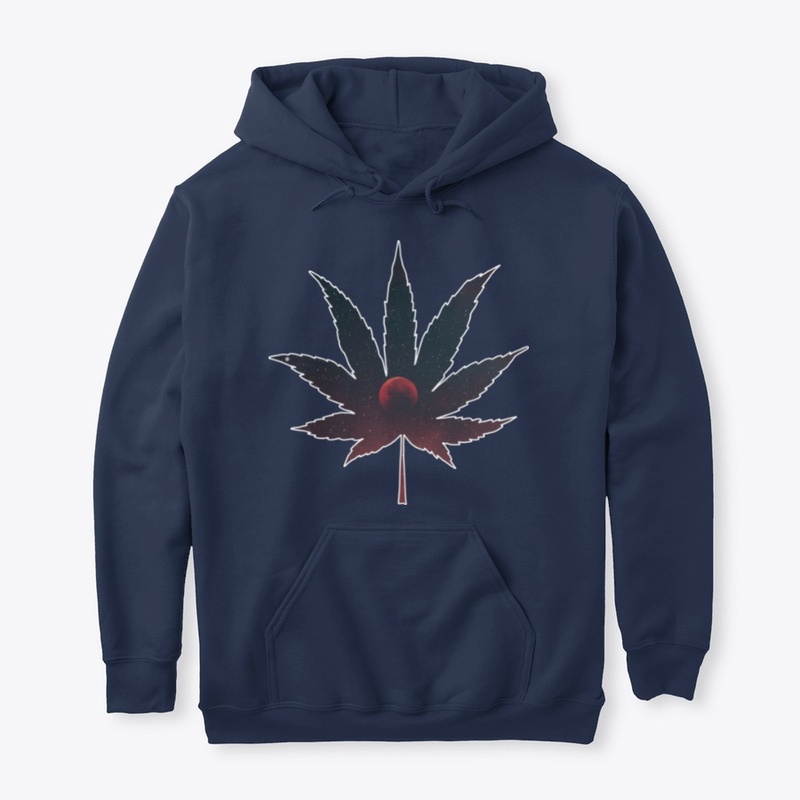 Red Moon - Weed Leaf