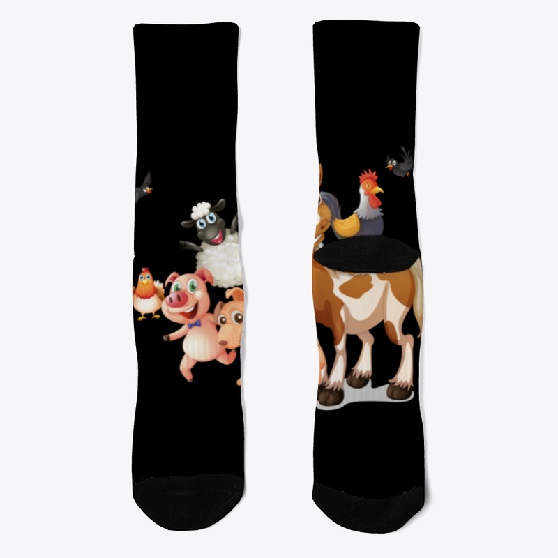 Cute farm animals