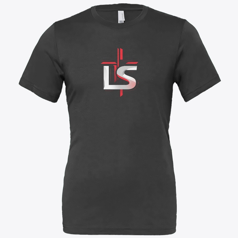 LS Logo Red and White