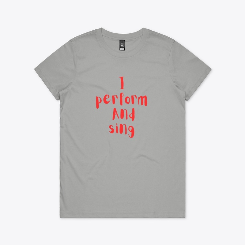 I perform and sing unisex Youth T-shirt