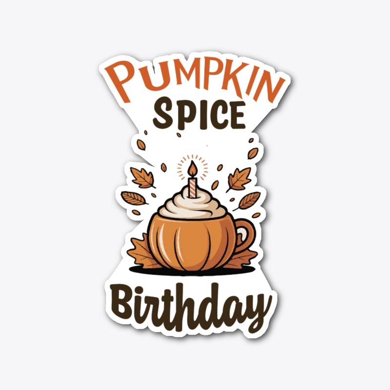 Pumpkin Spice Birthday