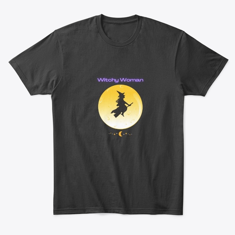 Witchy Woman Halloween T Shirt
