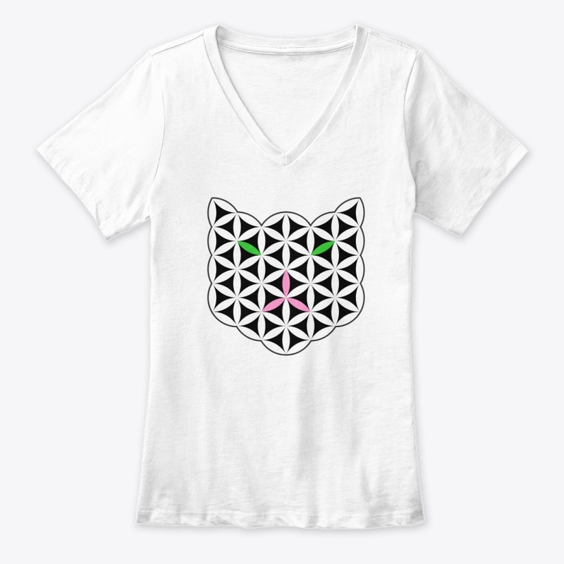 	The Cat Of Life - White/Pink