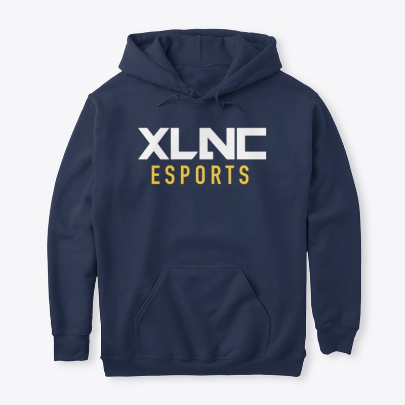 XLNC Esports Logo (White/Gold)