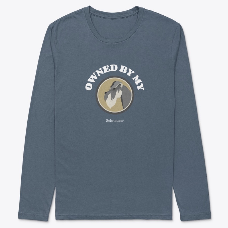 OWNED BY MY SCHNAUZER DOG DESIGN