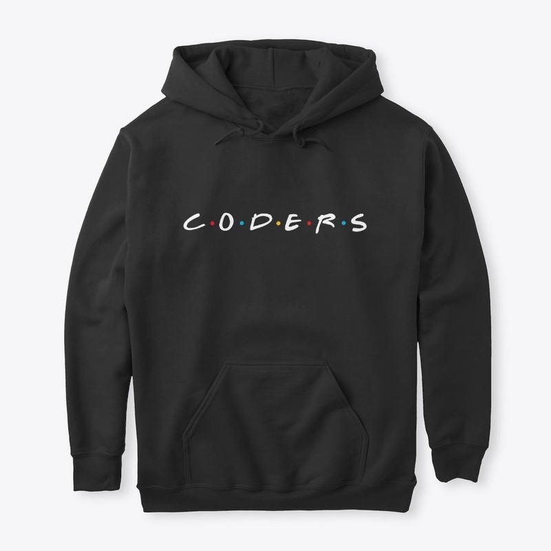 Coders - friends theme Black