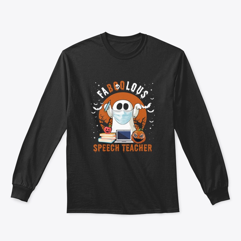 Faboolous Speech Teacher Ghost Boo Funny