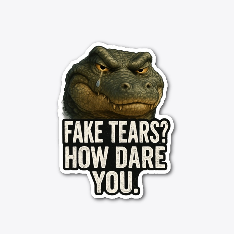 Alligator Fake Tears Tee!