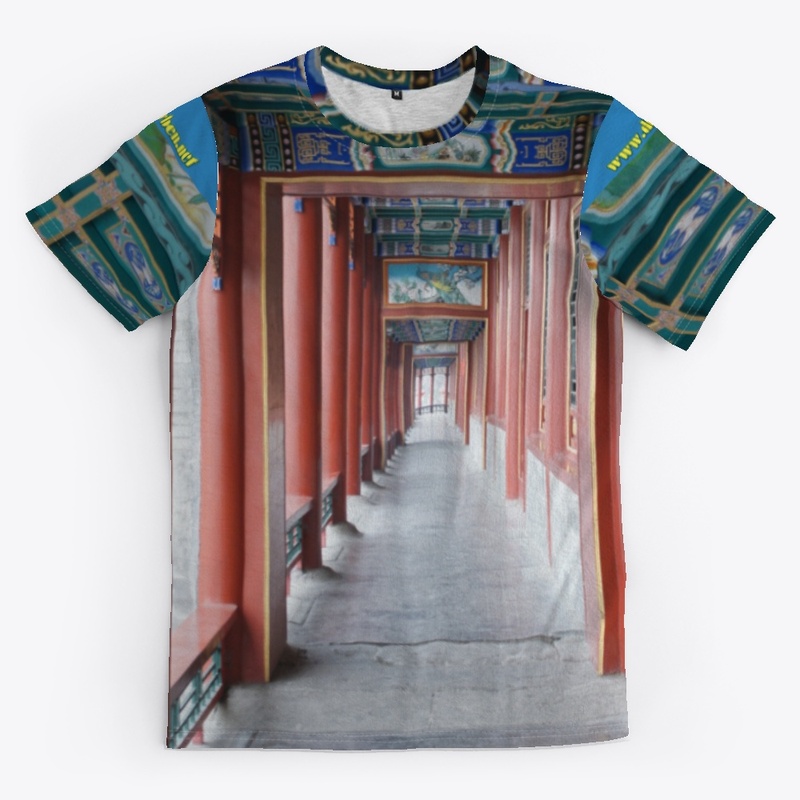 China  Chinese Painted Corridor 01