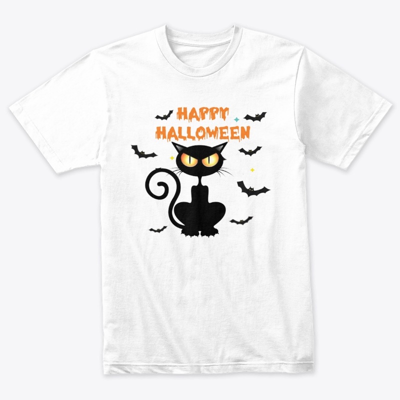 Happy Halloween - Black cat 05
