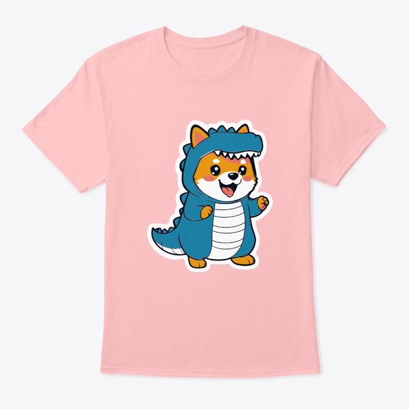 Cartoon dog  t-shirt design 
