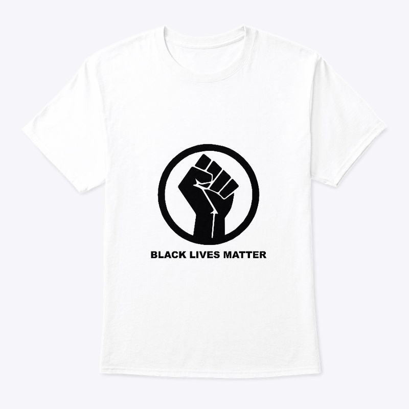 Back Lives Matter apparel (white ver)
