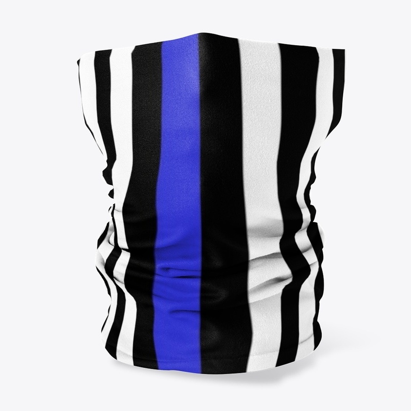 Thin Blue Line Neck Gaiter