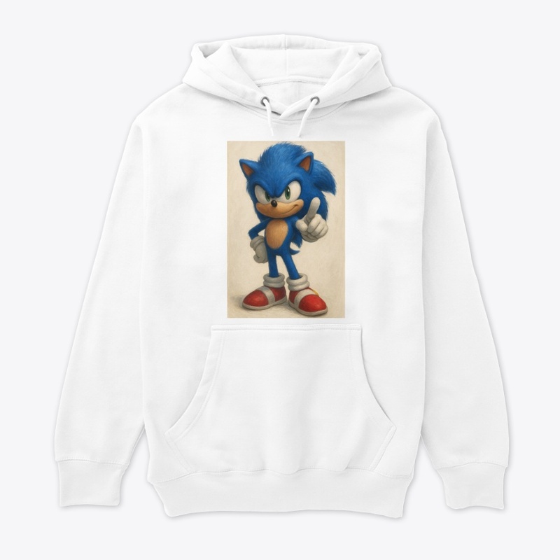 Cool Blue Speedster Art Tee