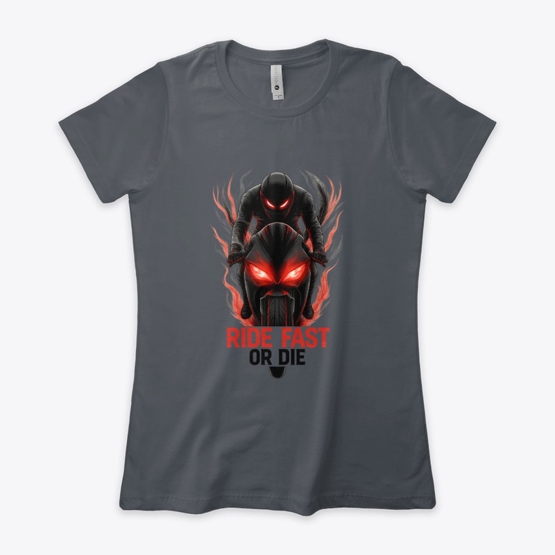 Dark Rider – Ride Fast or Die T-Shirt