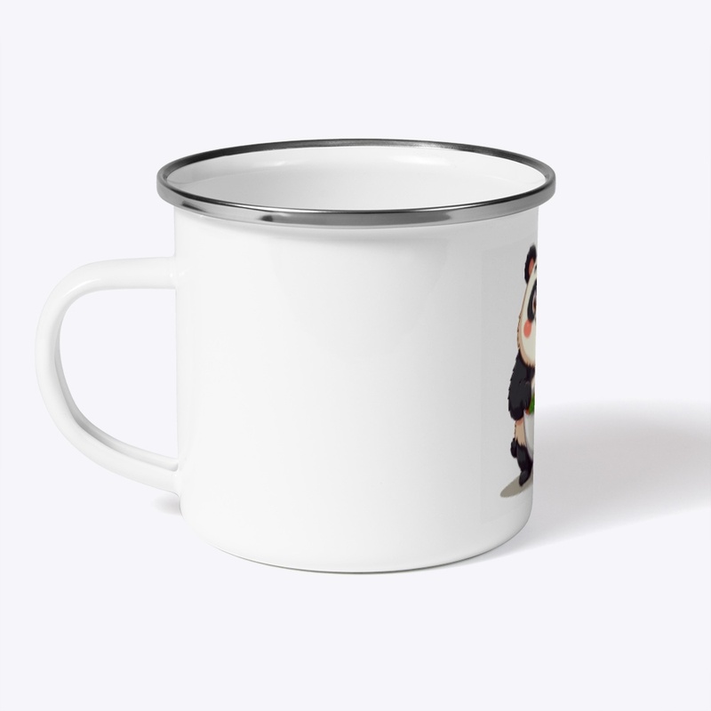 Ramen Panda Feast Cute Cartoon 