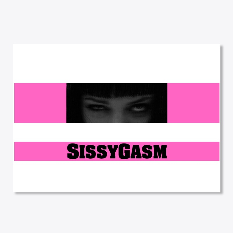 SissyGasm Rolling Eyes (pink stripe)