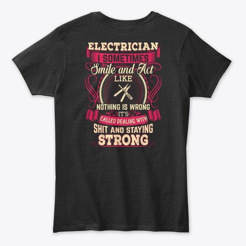 Strong Female Electrician