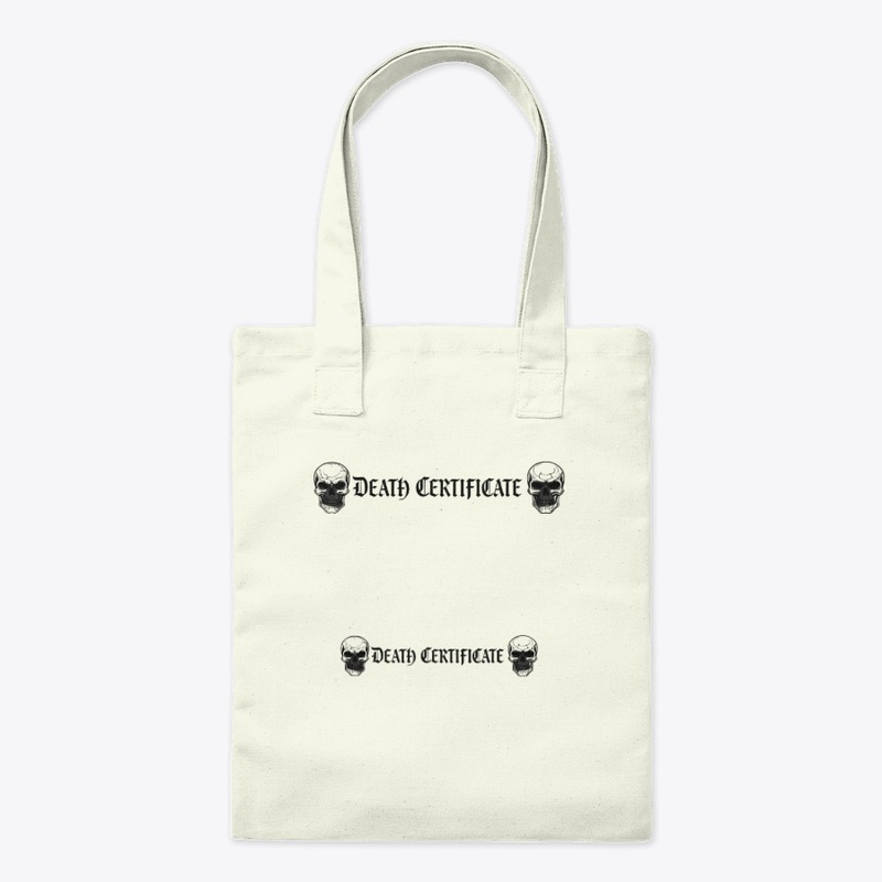 Death Certificate - Tote Bag