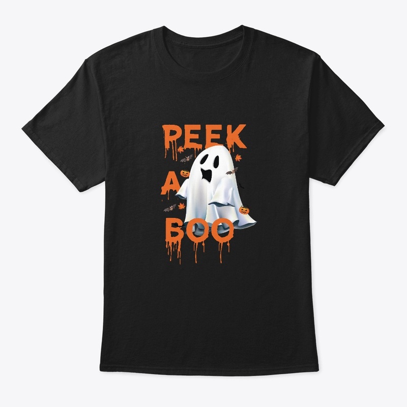 Peek a boo halloween vector design