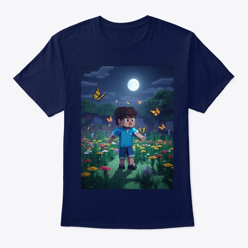 T-shirt (Boy surrounded by butterflies)