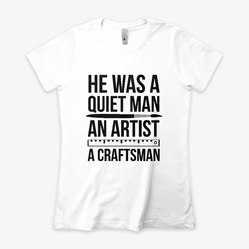 He was a quiet man ASMR tshirt