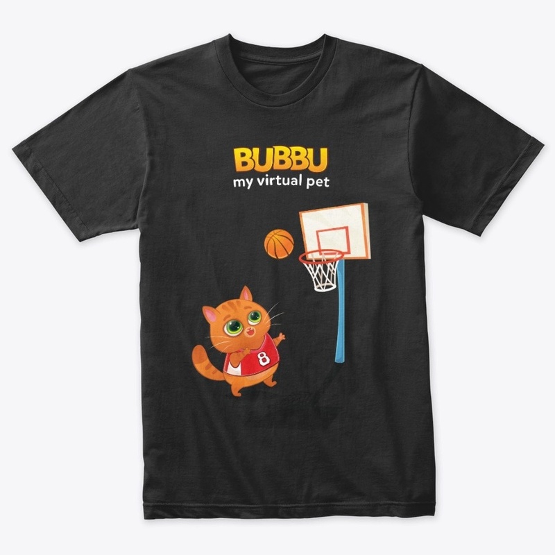 Bubbu playing basketball