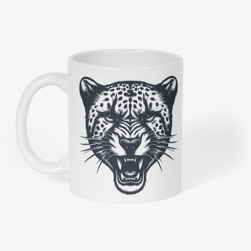 Majestic Angry Cheetah Design