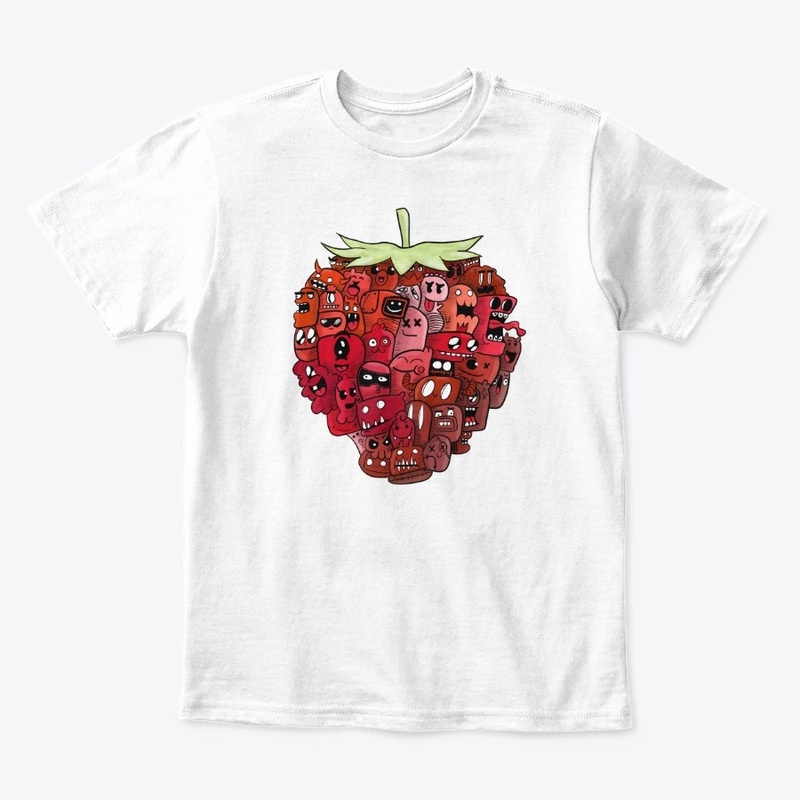 S&I: Strawberry doodle design (Kids)