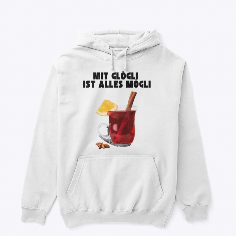 Hoodie "mit Glögli ist alles mögli"