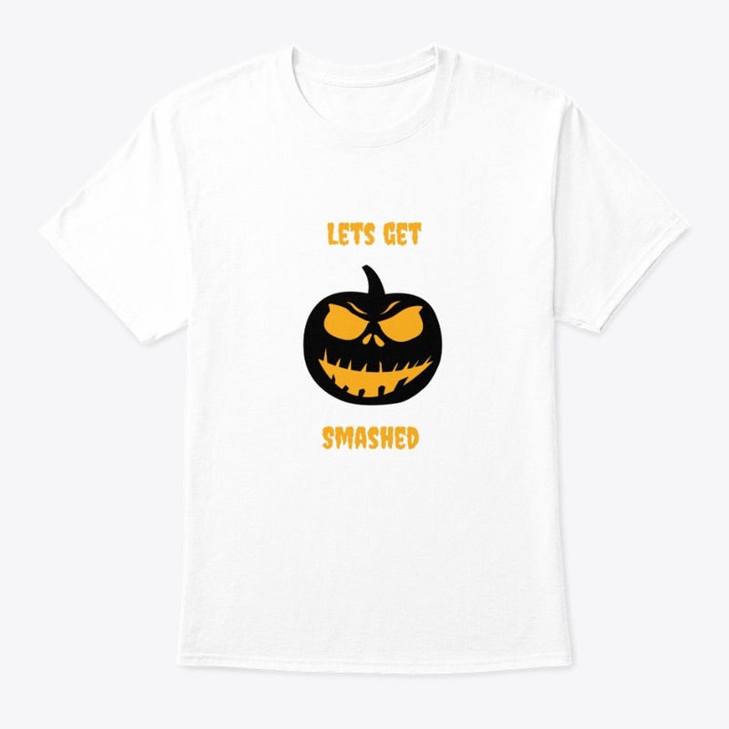 Get smashed pumpkin halloween shirt