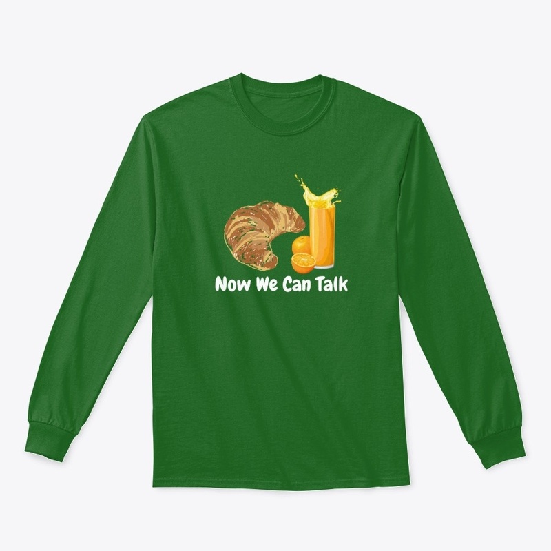 Now We Can Talk Croissant Orange
