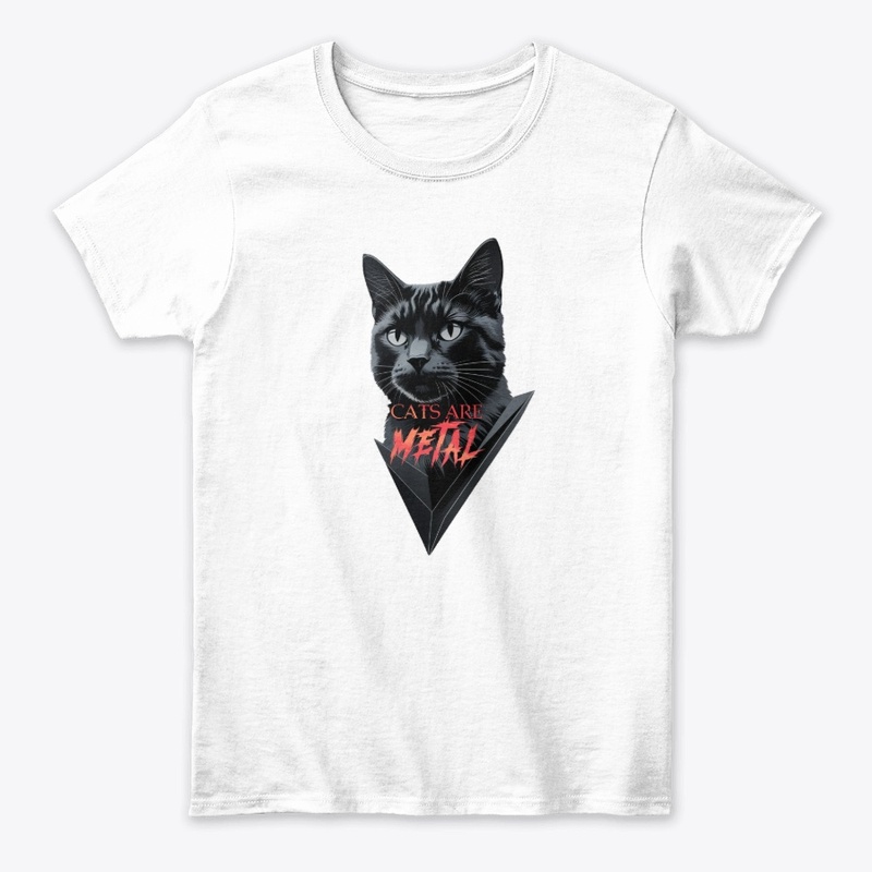 Cats Are Metal Merch 