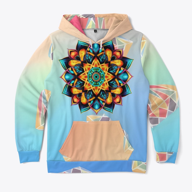 haikü. kaleidoscope hoodie.