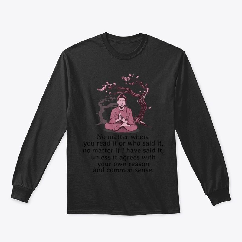 Buddhism Quote Zen Buddha Under Tree