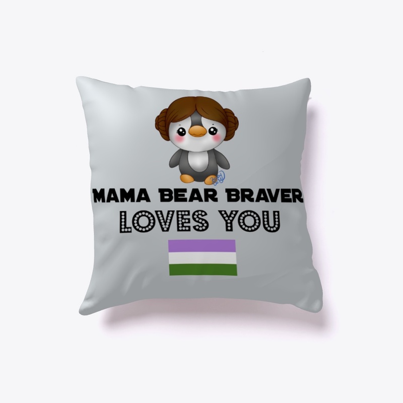 Genderqueer Pride Pillow