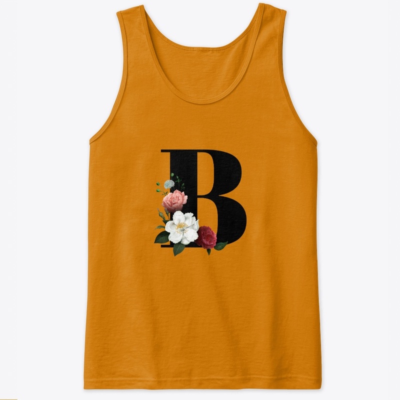 Floral Letter B