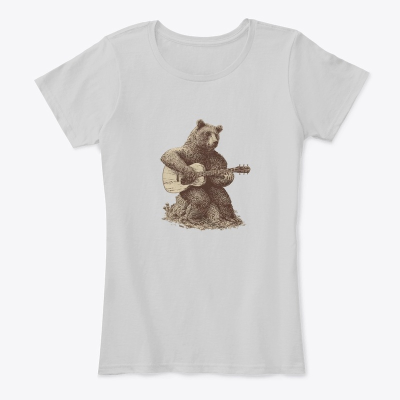 Bear Playing Guitar