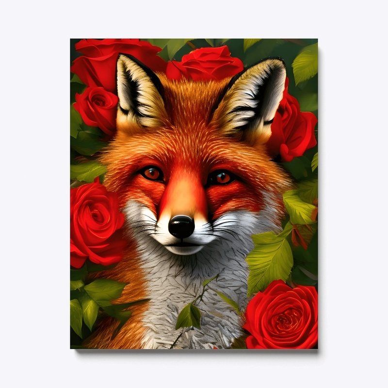 The fox and the rose