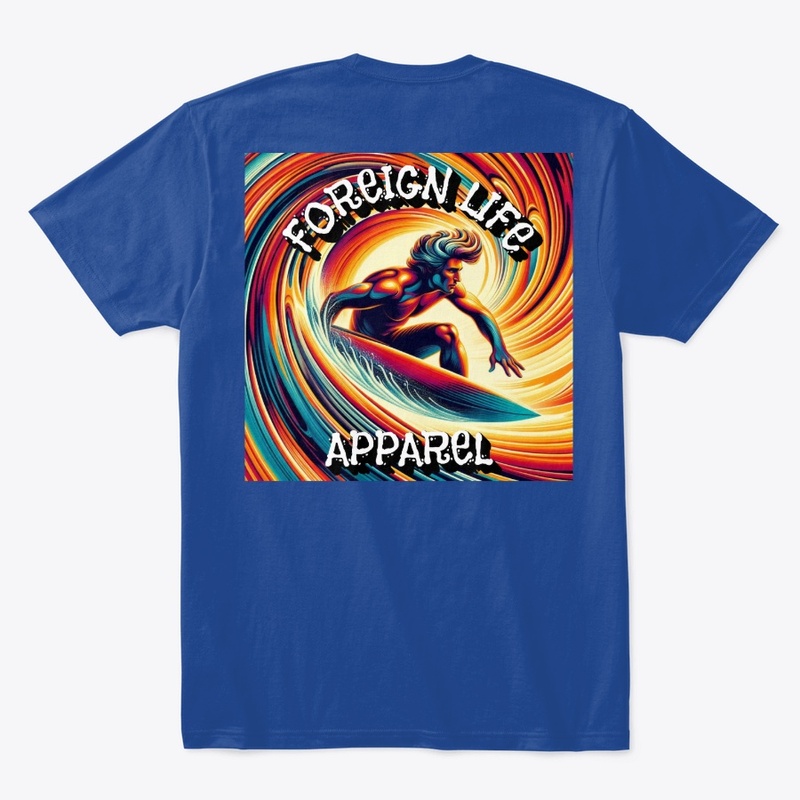 Foreign Life Surreal Surf Poster