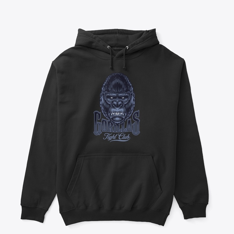Gorillas Fight Club Vintage Animal Merch