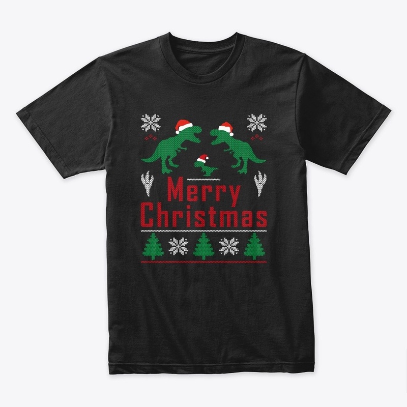 Christmas Dinosaur Rex Pajamas Men Boys 