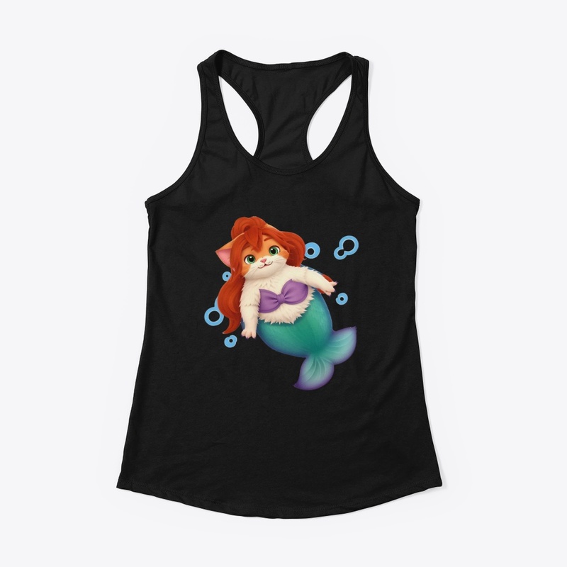 Cat mermaid