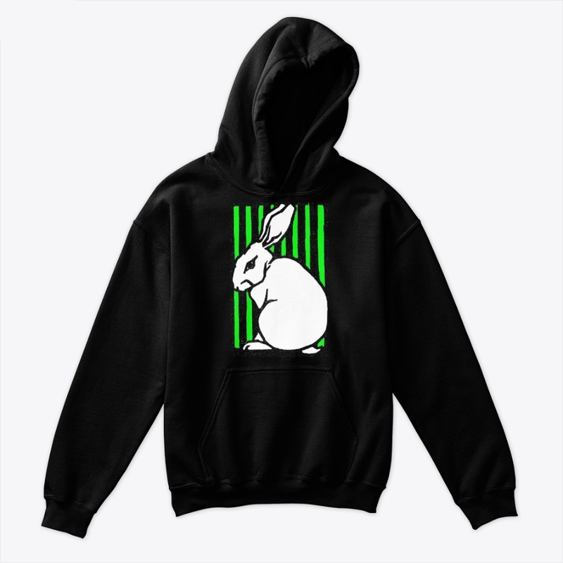 Mean Bunny Neon Green