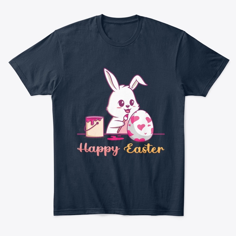 Cute Easter Day Rabbit - Happy Easter