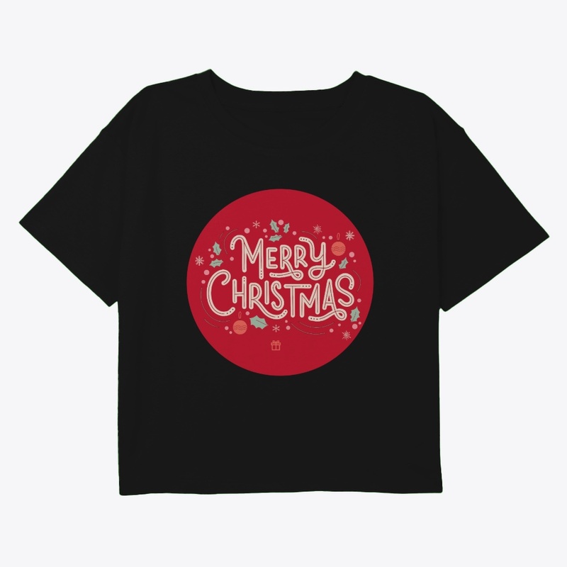 Merry Christmas Wishes  T-Shirt Design